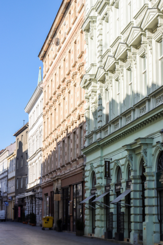 Bytový dom. 19. storočie. Panská ulica. Zdroj info - PÚ SR