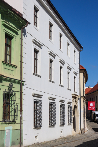 Collegium Emericanum. 17. storočie. Kapitulská ulica. Zdroj info - PÚ SR