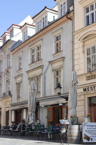 Meštiansky dom. Pôvodne 16. storočie. Ventúrska ulica. Zdroj info - PÚ SR