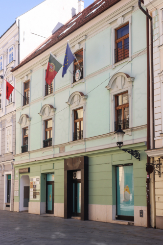 Dom Franklovcov. Ventúrska ulica. Zdroj info - Jewish Bratislava