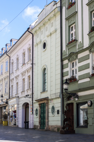 Kaplnka sv. Kataríny. 14. storočie. Michalská ulica. Zdroj info - PÚ SR