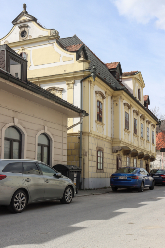 Rybársky cech (dom lodníkov). 18. storočie. Žižkova ulica. Zdroj info - PÚ SR