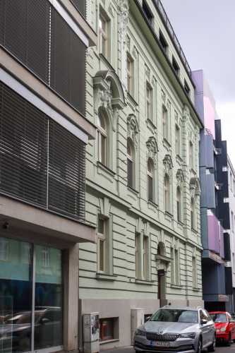 Bytový dom. Začiatok 20. storočia. Zochova ulica. Zdroj info - PÚ SR