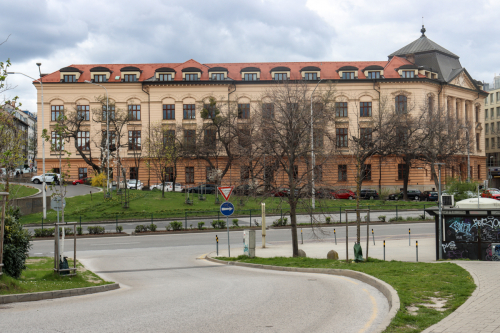Bývalý čs. rozhlas. 19. storočie. Zochova ulica. Zdroj info - PÚ SR