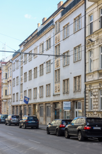 Bytový dom. Prvá republika. Palisády. Zdroj info - PÚ SR