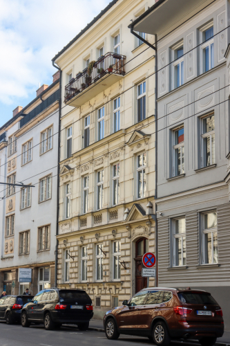 Bytový dom. 19. storočie. Palisády. Zdroj info - PÚ SR