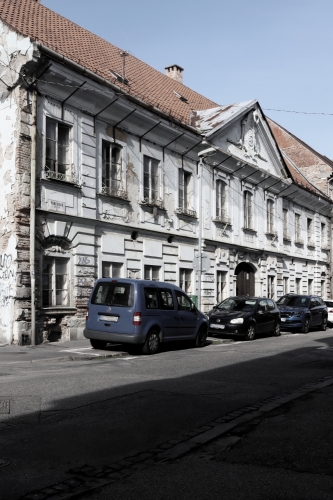 Habermayerov palác. 17. storočie. Panenská ulica. Zdroj info - PÚ SR