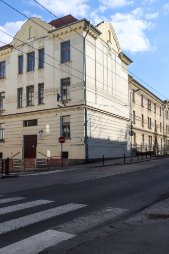 Škola. Začiatok 20. storočia. Zochova ulica. Zdroj info - PÚ SR