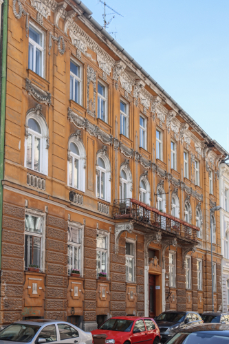Bytový dom. Pred rokom 1894. Tolstého ulica. Zdroj info - PÚ SR