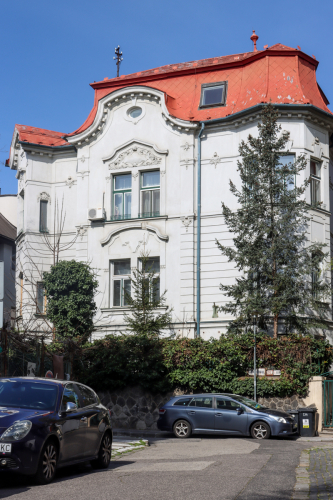 Vila. Po roku 1906. Gunduličova ulica. Zdroj info - PÚ SR