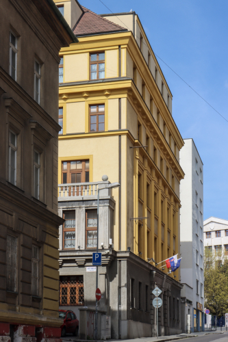 Zemědělská rada pre Slovensko. Prvá republika. Križkova ulica. Zdroj info - PÚ SR