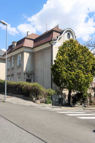 Vila profesora Machera. Začiatok 20. storočia. Galandova ulica. Zdroj info - PÚ SR