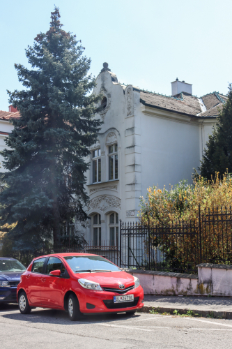Vila. 1915 - 1925. Galandova ulica. Zdroj info - PÚ SR