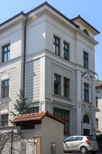 Vila. Začiatok 20. storočia. Galandova ulica. Zdroj info - PÚ SR