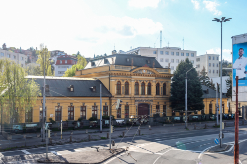 Palugyayov palác. 19. storočie. Pražská ulica. Zdroj info - PÚ SR