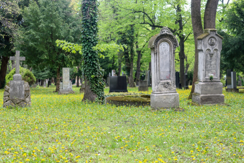 Ondrejský cintorín. 18. storočie. Ulica 29. augusta. Zdroj info - PÚ SR