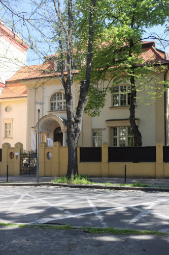 Grünebergova vila. Začiatok 20. storočia. Sasinkova ulica. Zdroj info - PÚ SR
