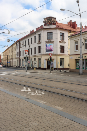 Bývalé Hurbanove kasárne. Kollárovo námestie. Zdroj info - mestský zoznam pamätihodností.