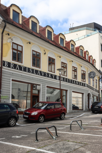 Drevená ulica.
