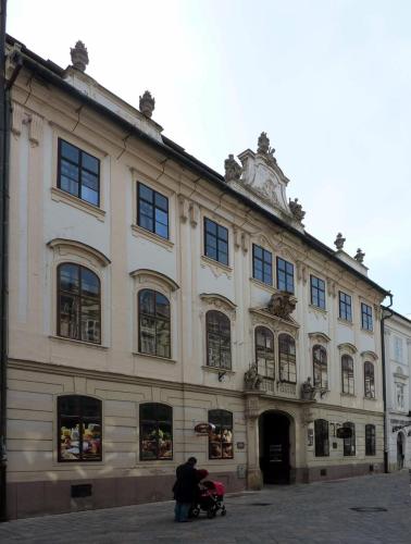 BALASSOV PALÁC. 18. STOROČIE. PANSKÁ ULICA.